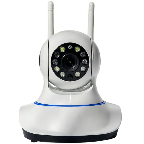 Câmera de Segurança Wifi Ptz de Mesa com Visão Noturna MDM Rotação 360 graus Full Hd Áudio Bidirecional Câmera de Segurança Wifi Ptz de Mesa MDM com Visão Noturna Rotação 360 graus Full Hd para Monitoramento