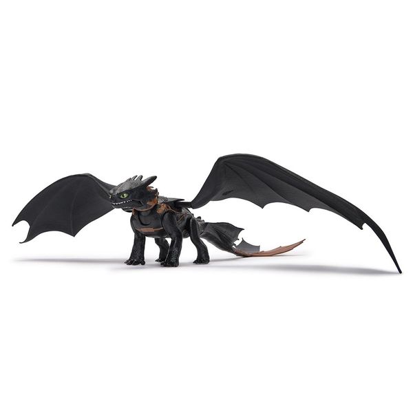 Como Treinar o Seu Dragão O Filme - Banguela Luxo 38 Cm Ultimate Plasma Blast Com Luz e Som - Sunny