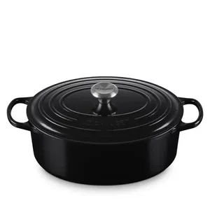 Panela Oval Signature Le Creuset Black Onyx 31 CM-UN