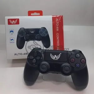 Controle para Videogame Smart Tech ALTO-4W Compatível com Playstation 4 e Computadores Bluetooth sem Fio Preto Controle para Videogame Smart Tech ALTO-4W Compatível com Playstation 4 Bluetooth sem Fio Preto