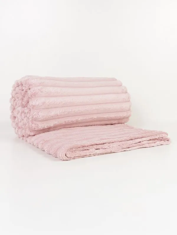 Cobertor King Size London 300g Liso Corttex ROSE