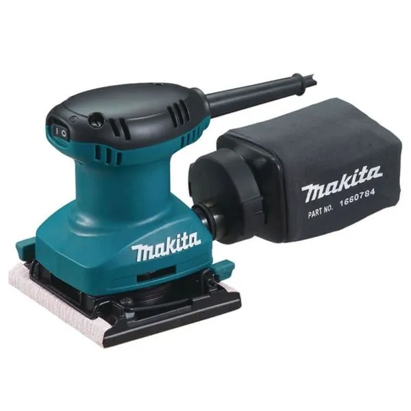 Lixadeira Orbital 180 Watts com Dupla Isolação E Saco Coletor de Pó Makita Lixa 110V