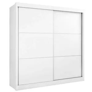 Guarda Roupa Casal 2 Portas 6 Gav - Cancun-branco - D'doro