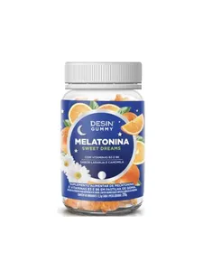 Melatonina Super Gummy Laranja 30 Gomas Desinchá