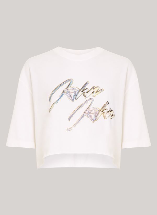 Camiseta Cropped The JJ Diamond John John Feminina PP