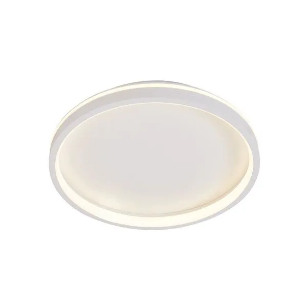 Plafon Glyn 90024 40cm LED Dimerizável Troca de Temperatura de Cor Branco Bivolt Nordecor Iluminação Plafon Glyn 90024 40cm LED Dimerizável Branco Bivolt Nordecor Iluminação