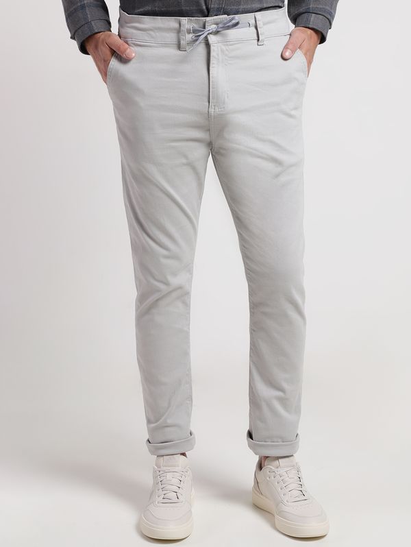 Calça Sport Slim Masculina CINZA CLARO 48