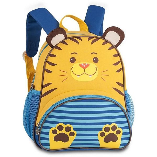 Mochila Escolar Clio Style Pets Petit Tigre Amarelo Único