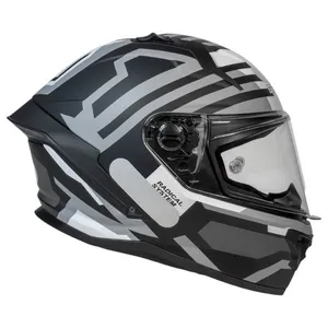 Capacete GP Tech Pilot Blade Fosco Branco E Cinza 58 (MP)