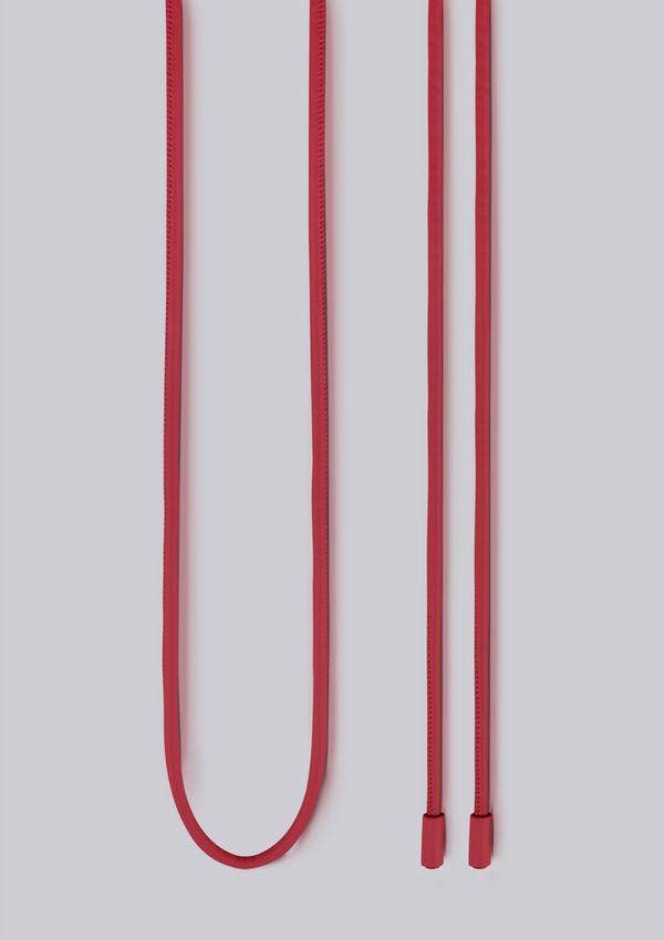 Cinto Feminino Fino Cordão - Vermelho P