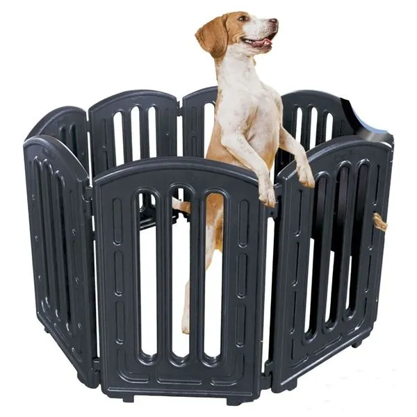 Portão Cancello Mec Pet com Extensor Black 80cm (MP)