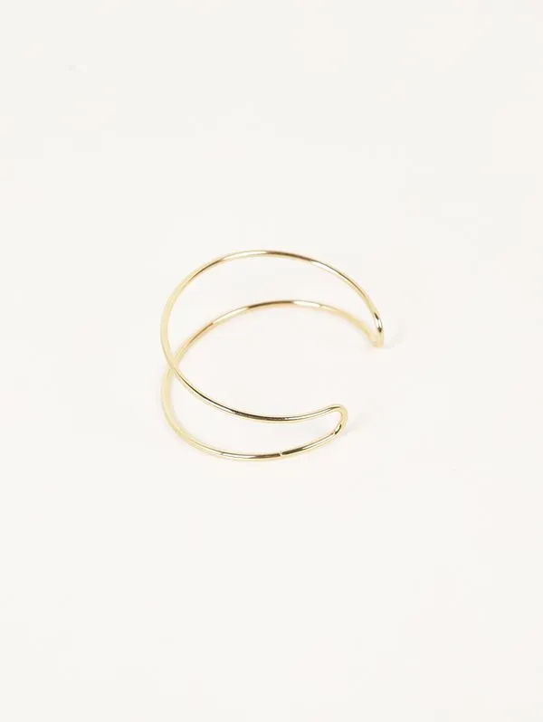 Bracelete Form Aramado DOURADO