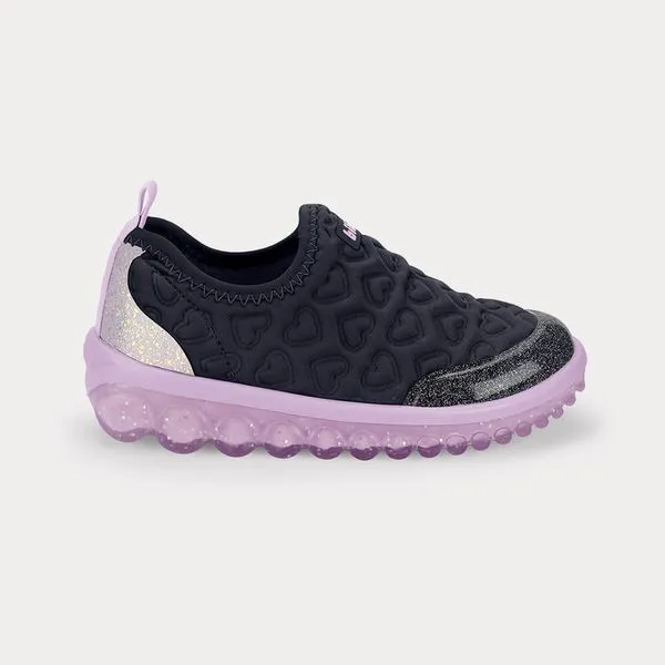 Tênis Infantil Bibi Roller 2.0 Azul Marinho com Lilás 25