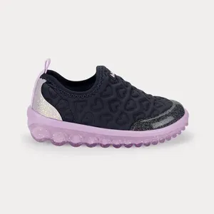 Tênis Infantil Bibi Roller 2.0 Azul Marinho com Lilás 25