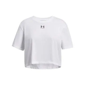 Camiseta Sportstyle Under Armour Rival Infantil 10 Branco