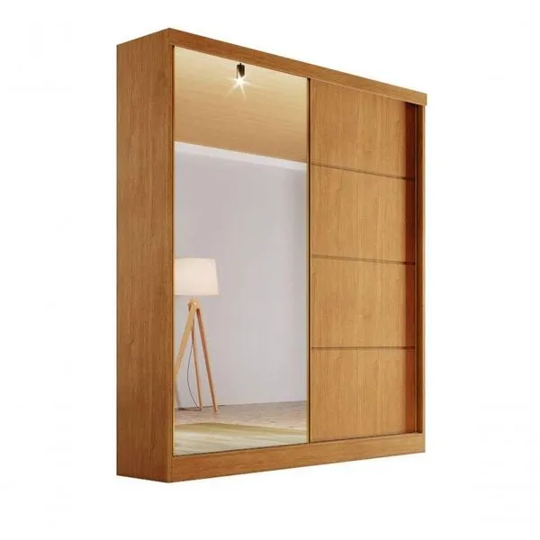 Guarda-roupa 100%mdf - Veneza-nature - Bianchi Móveis