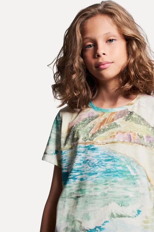 Camiseta Mini Fullprint Arpex Branco - 02