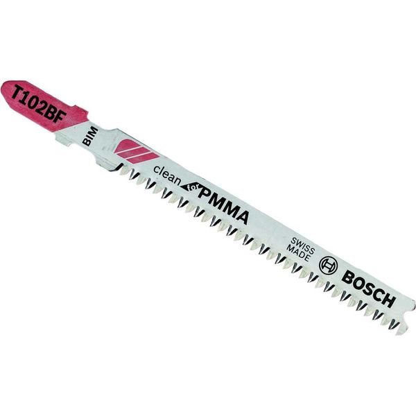 Lâmina de serra tico-tico 74 mm encaixe T T-102D acrílico - BOSCH