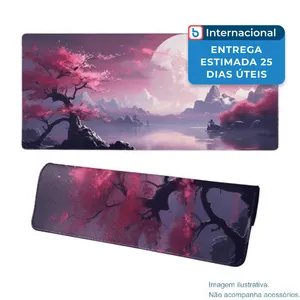 Mousepad Brecoy Blossom 80X30 Roxo A-MBI