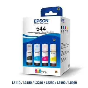 Garrafas de Tinta 4 Unidades Epson Preta, Ciano, Magenta e Amarela T544520-4P