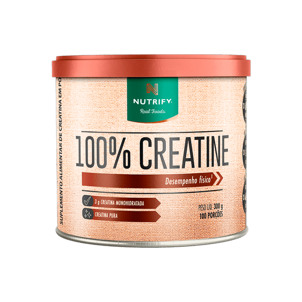 Creatine 100% Creatina Monohidratada 300g Nutrify