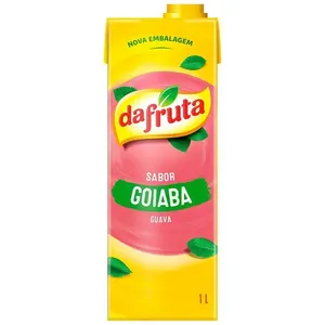Refresco Saborizado Sabor Goiaba Dafruta 1 Litro