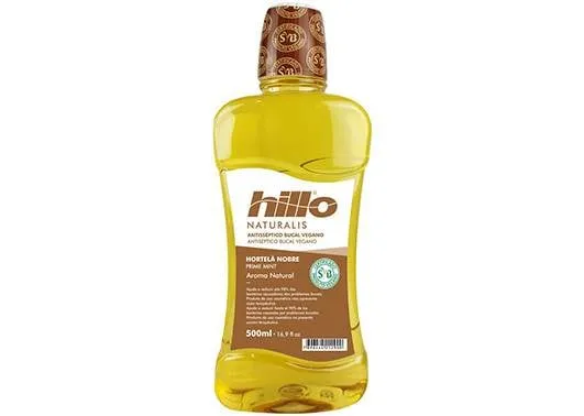 Enxaguante Bucal Hillo 500ml Vegano Hortelã