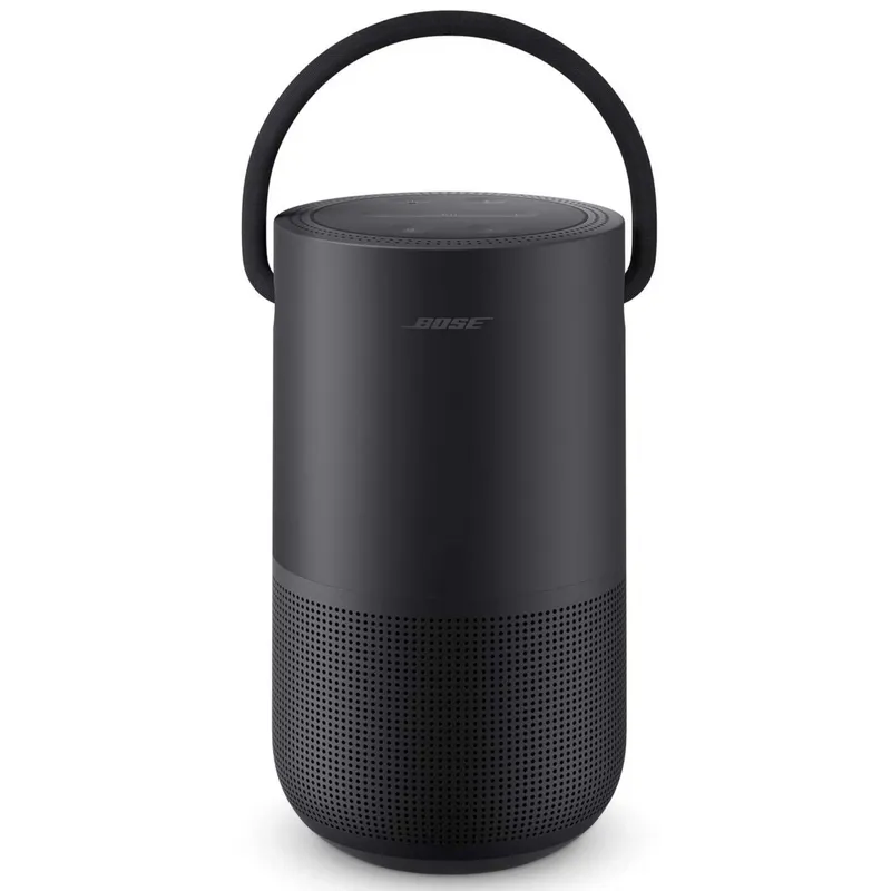 Bose Portable Home Smart - Alto-falante portátil inteligente com Wi-Fi integrado, Bluetooth, Google Assistant e Alexa Voice Control - Triple Black