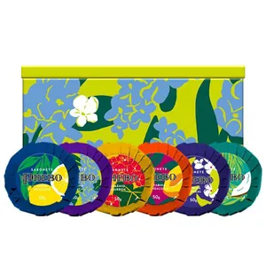 Kit Phebo Origens Lata Mix de Sabonetes em Barra Arte Alfazema Provençal 6 Unidades