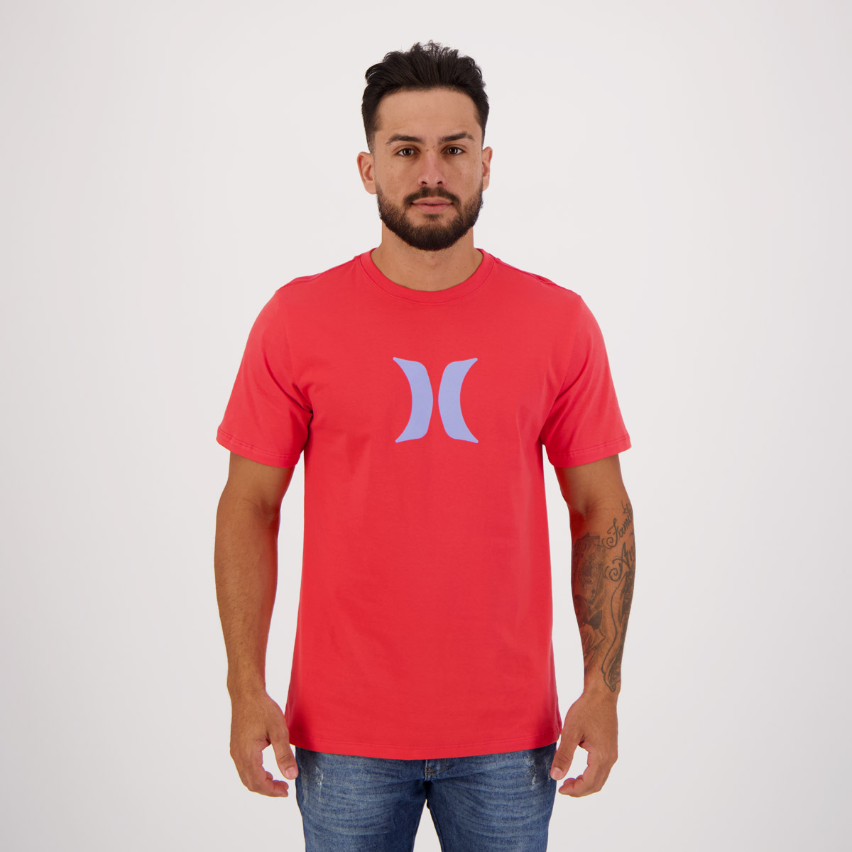 Camiseta Hurley Classic Icon Vermelha