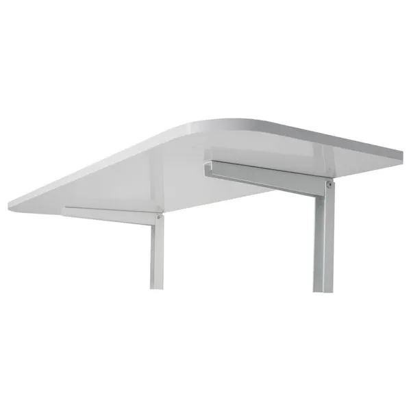 Mesa Dobrável com Suporte 100 x 50 cm Branca MDS-10050-BR MULTIVISÃO