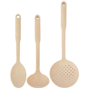 Kit Utensílios Para Servir Poliamida Branco 3 Peças LM2764 - honeyhome