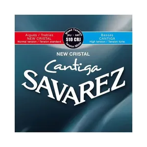 Encordoamento Violão Nylon Savarez 510CRJ New Cristal Cantiga Tensão Híbrida Roundwound Encordoamento Violão Nylon 510CRJ New Cristal Cantiga Tensão Híbrida Savarez