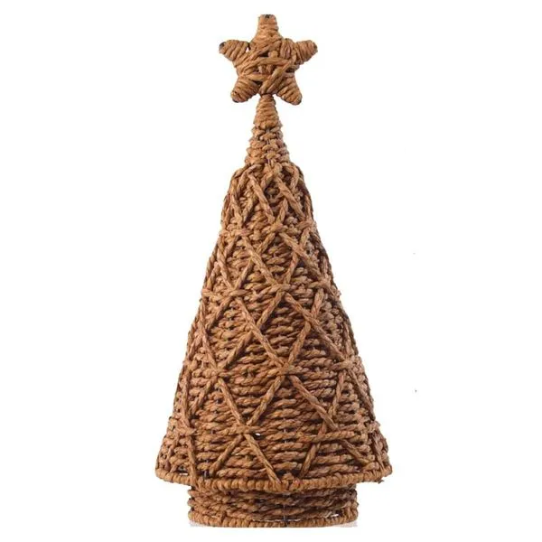Árvore De Natal Decorativa Florarte 50x15cm Bege (MP)