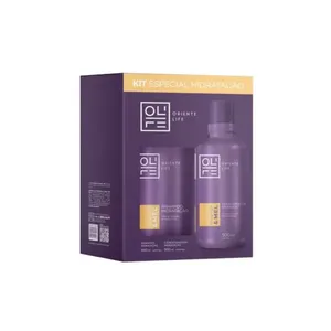 Kit Shampoo e Condicionador Oriente Life Banana e Mel 500ml KIT SH+COND BANANA E MEL 500ML ORIENTE L