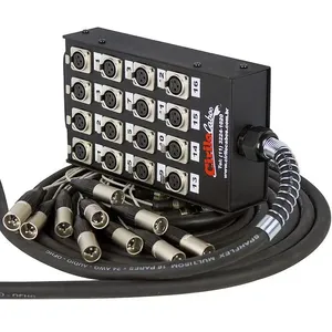 Medusa 16 Vias Montada com Conectores Amphenol 20 metros