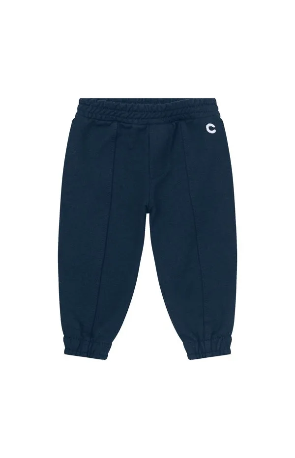 Calça Unissex Jogger Em Moletom Sarjado - Carinhoso Azul - M