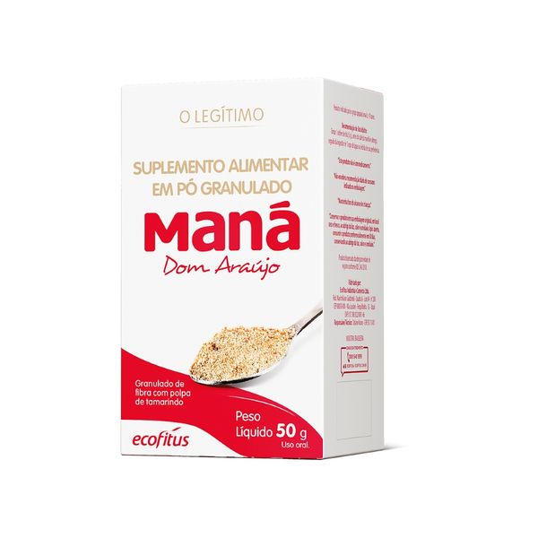 Maná Dom Araújo Pote 50g Mana Dom Araujo Pote 50g