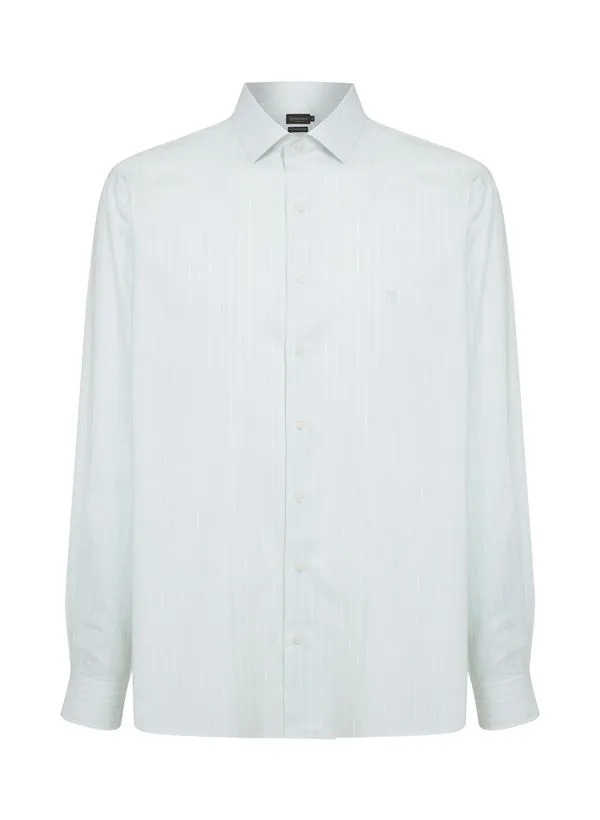 Camisa Comfort Fit Listrada Masculina Individual 8