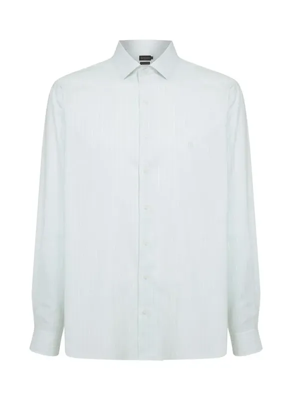 Camisa Comfort Fit Listrada Masculina Individual 7