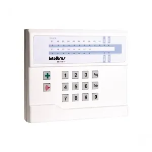 Teclado para Central Monitorada XAT1018 MT para Sistemas de Monitoramento com Ergonomia Intelbras Teclado para Central Monitorada XAT1018 MT para Uso Intenso em Monitoramento Intelbras