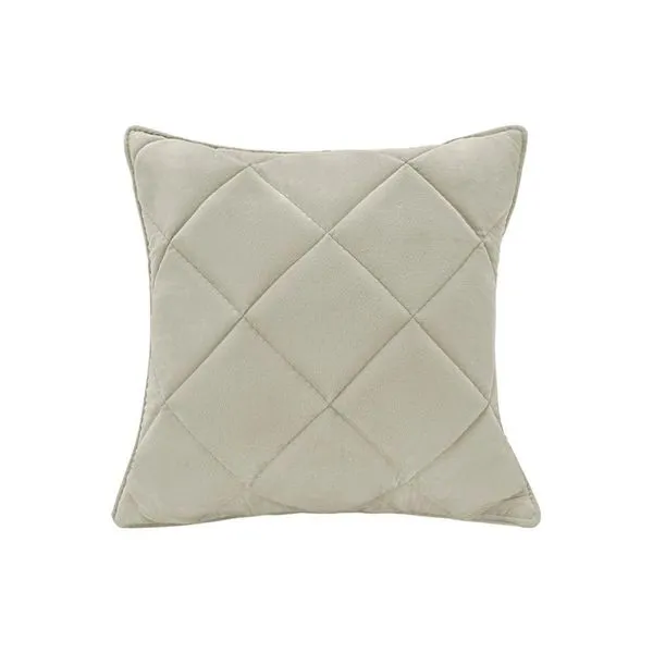 Almofada Decorativa Nina Matelassê 48X48 Corano Marfim