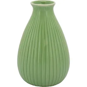 Crispin Vaso 18X11X11Cm Cerâmica Verde
