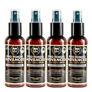 Kit Tônico Capilar Pro Minoxi Advanced 120ml - 4 Unidades