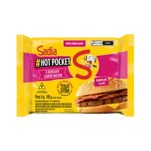 Sanduíche Hot Pocket Sadia X-Bacon 145g