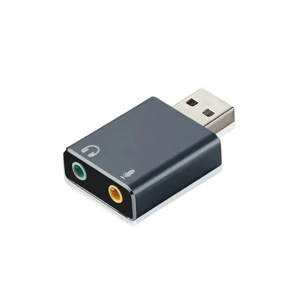 Adaptador Argom USB para P2 Fone+Mic ARG-CB-0067