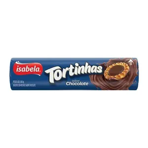 Tortinhas Chocolate Isabela 140 gramas TORTINHAS ISABELA 140G CHOCOLATE
