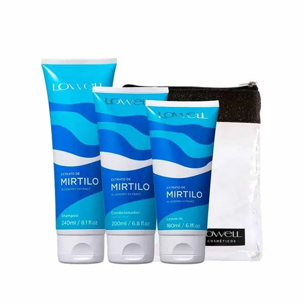 Kit Lowell Profissional Extrato de Mirtilo