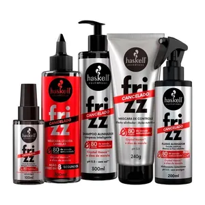 Kit Haskell Linha Completa Frizz Cancelado - 5 Produtos