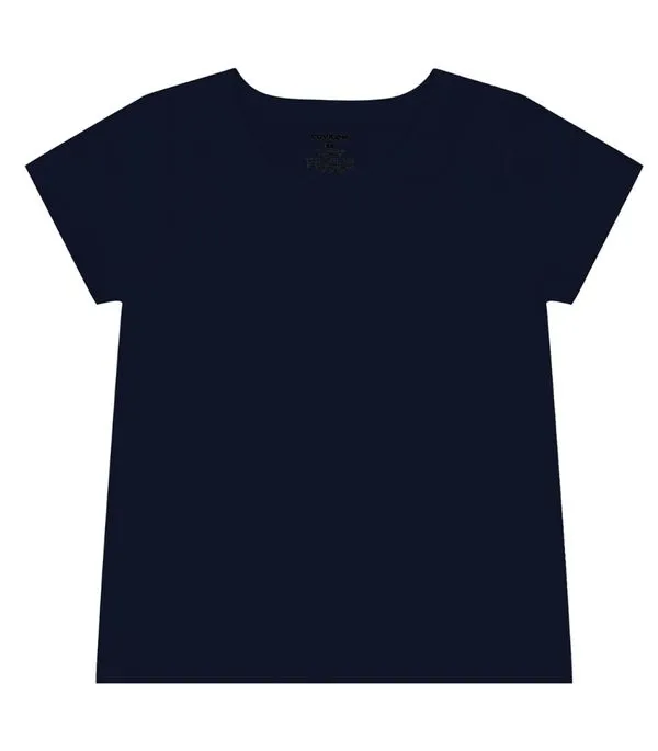 Blusa Básica Infantil Cotton Leve Rovi Kids Azul 3 / Azul